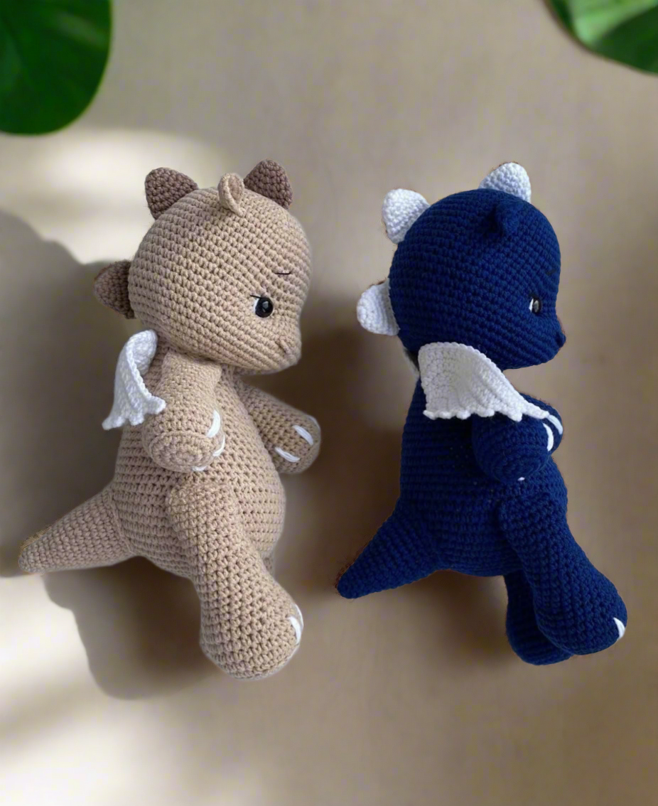 Crochet Cute Dino Toy