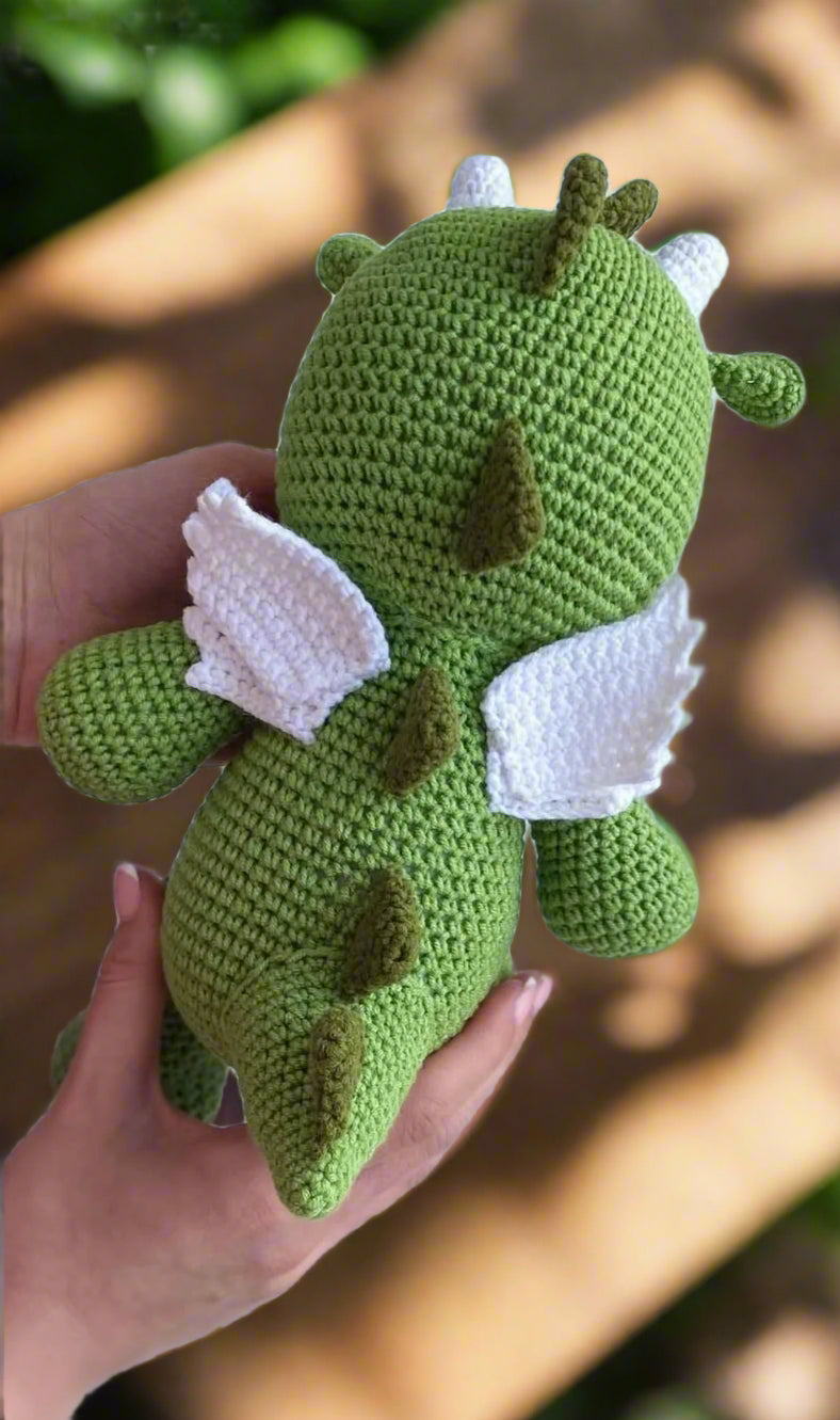 Crochet Cute Dino Toy