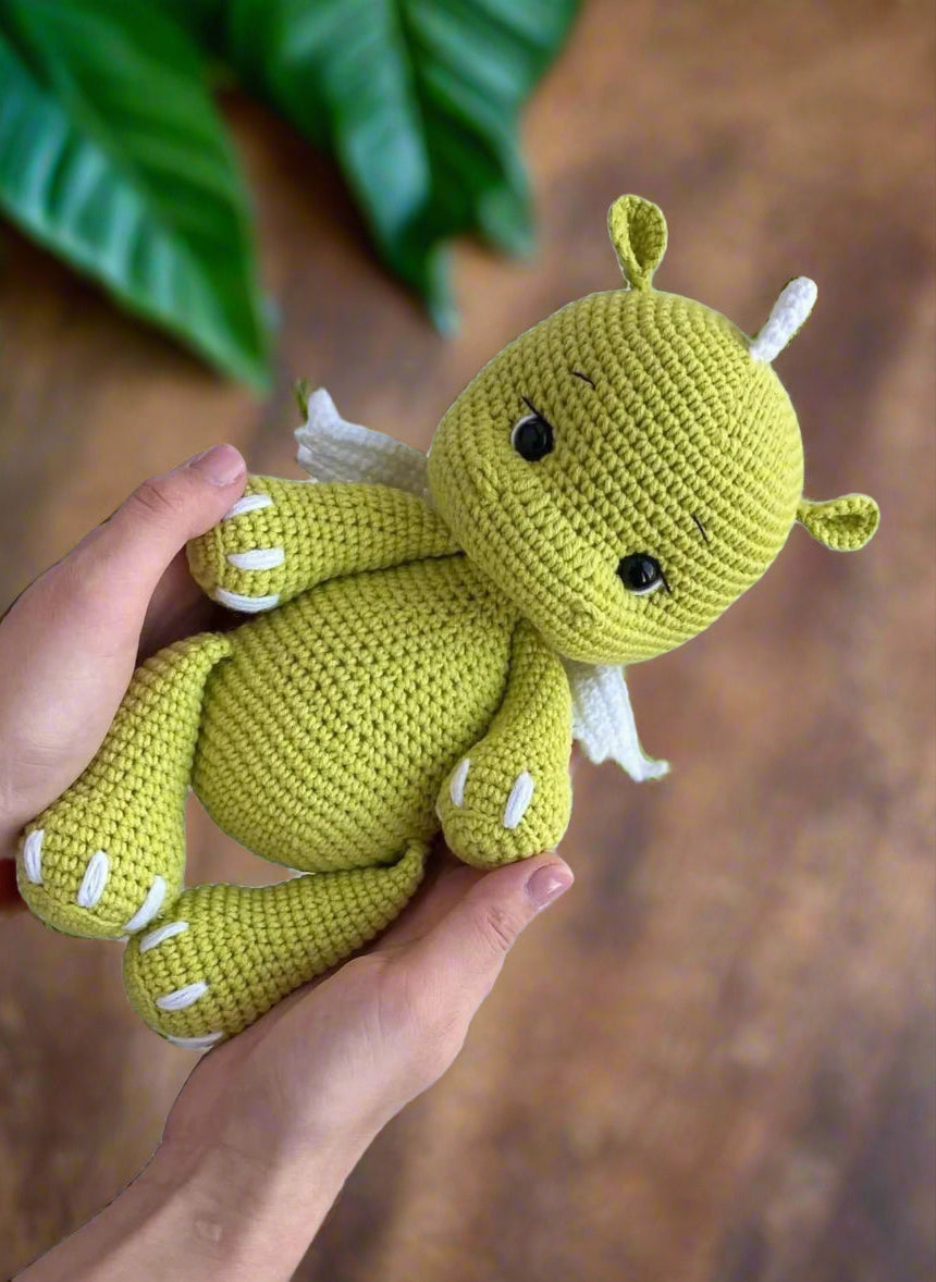 Crochet Cute Dino Toy