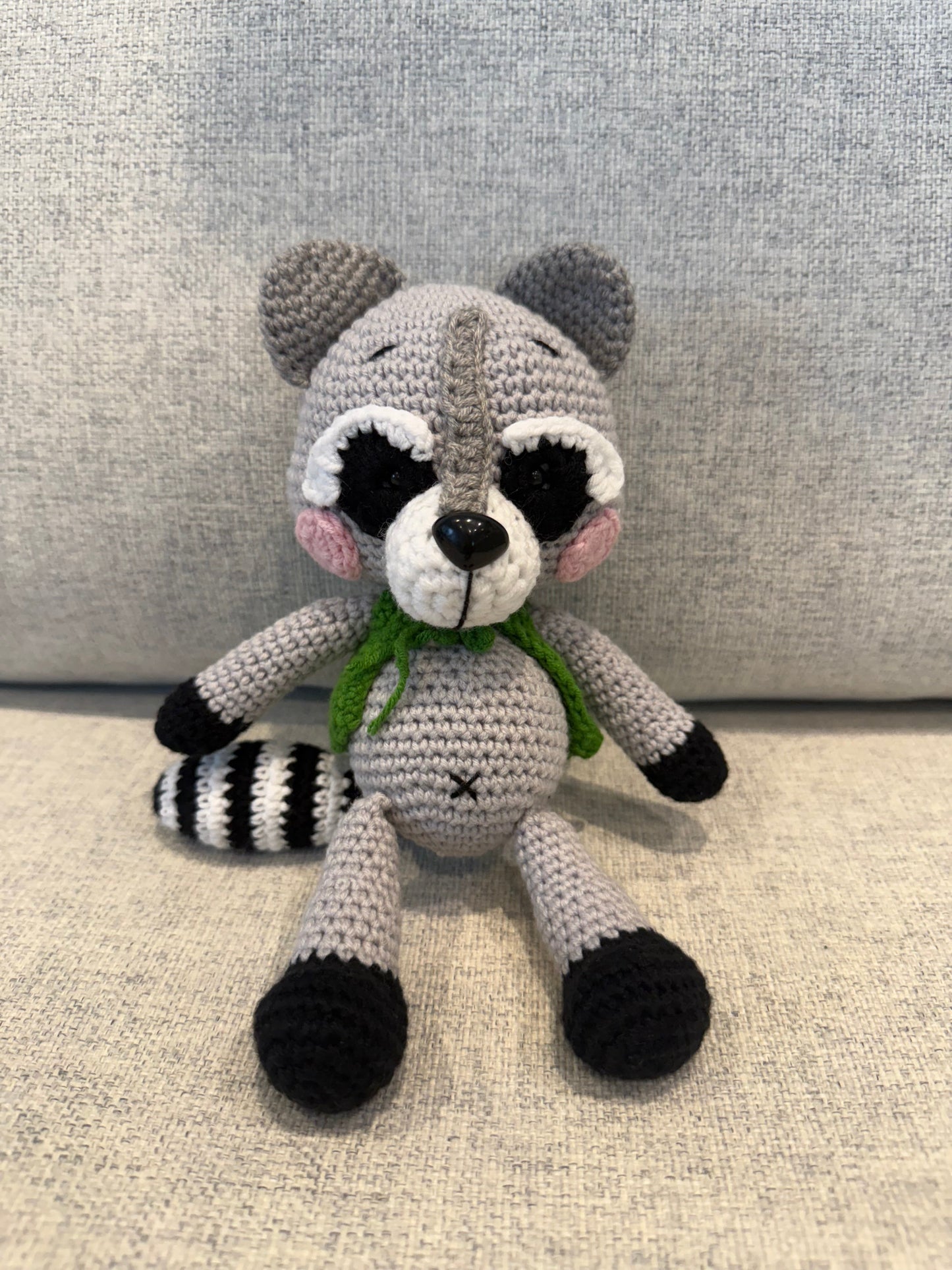 Crochet Raccoon Toy