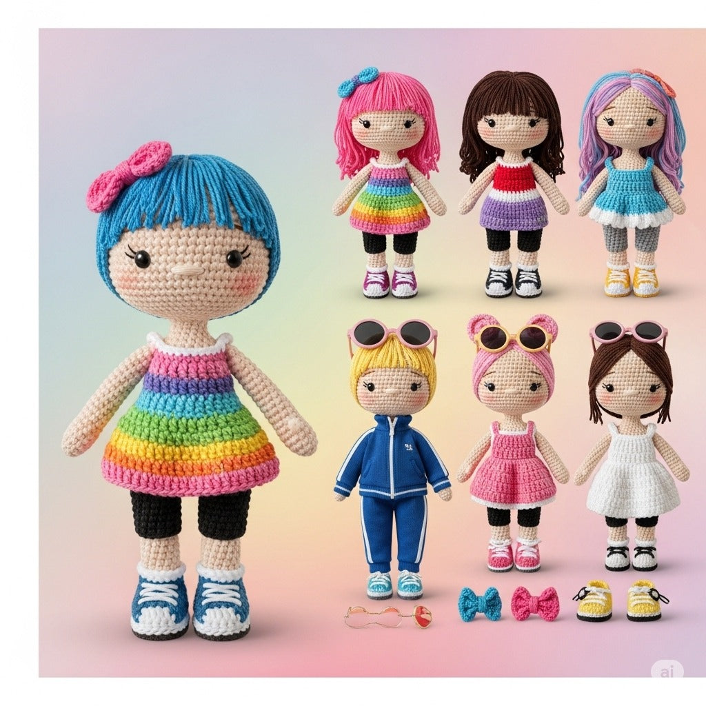 Custom Crochet Dolls – One-of-a-Kind Personalized Dolls