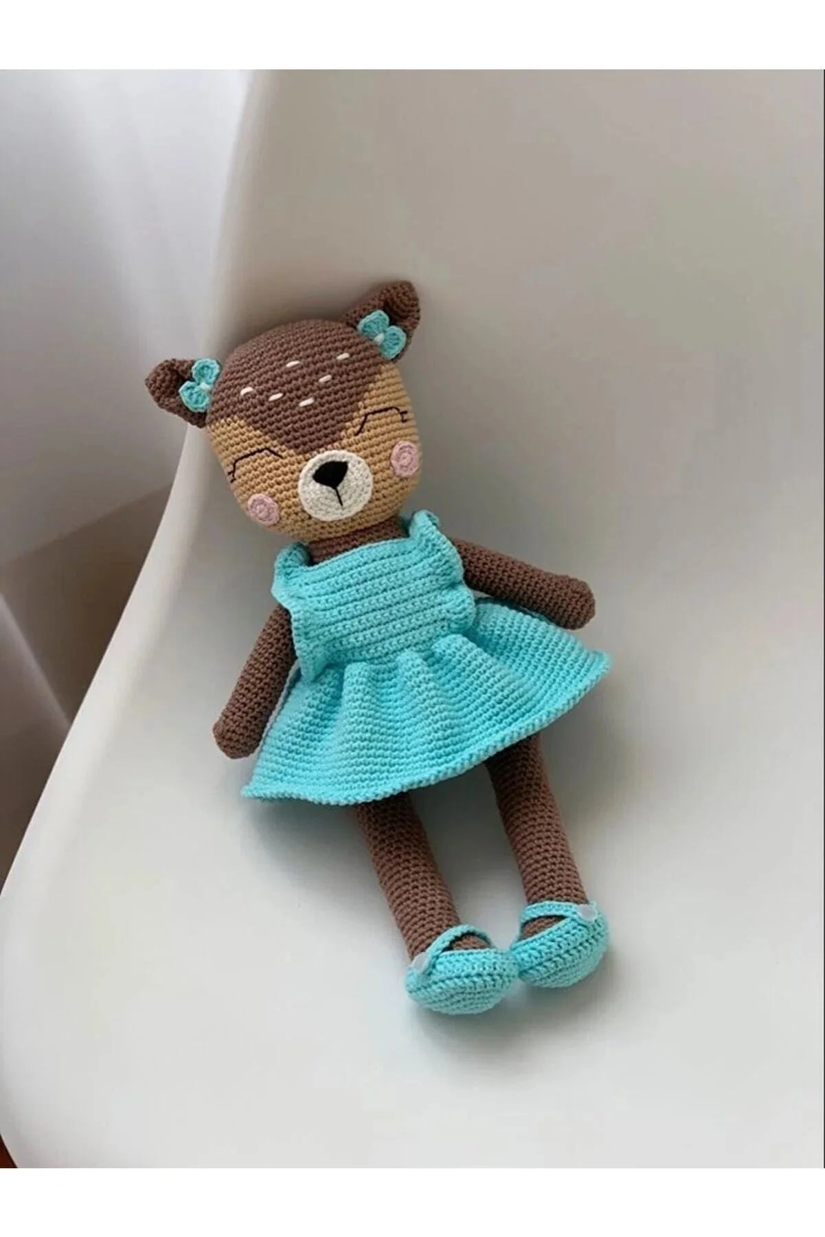 Crochet Cute Baby Gazelle Toy