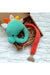 Crochet Cute Dino Rattle and Dummy Clip Gift Set