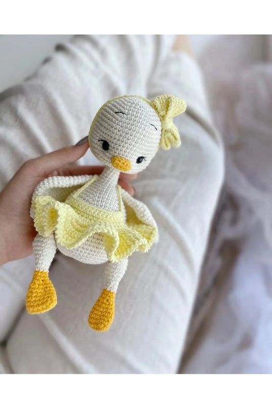 Crochet Cute Duck Eddie Toy