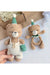 Handmade Crochet Teddy Bear Toy Gift Set (2pc)