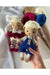 Crochet Cute Sheep Boy in Blue Jumpsuit Toy