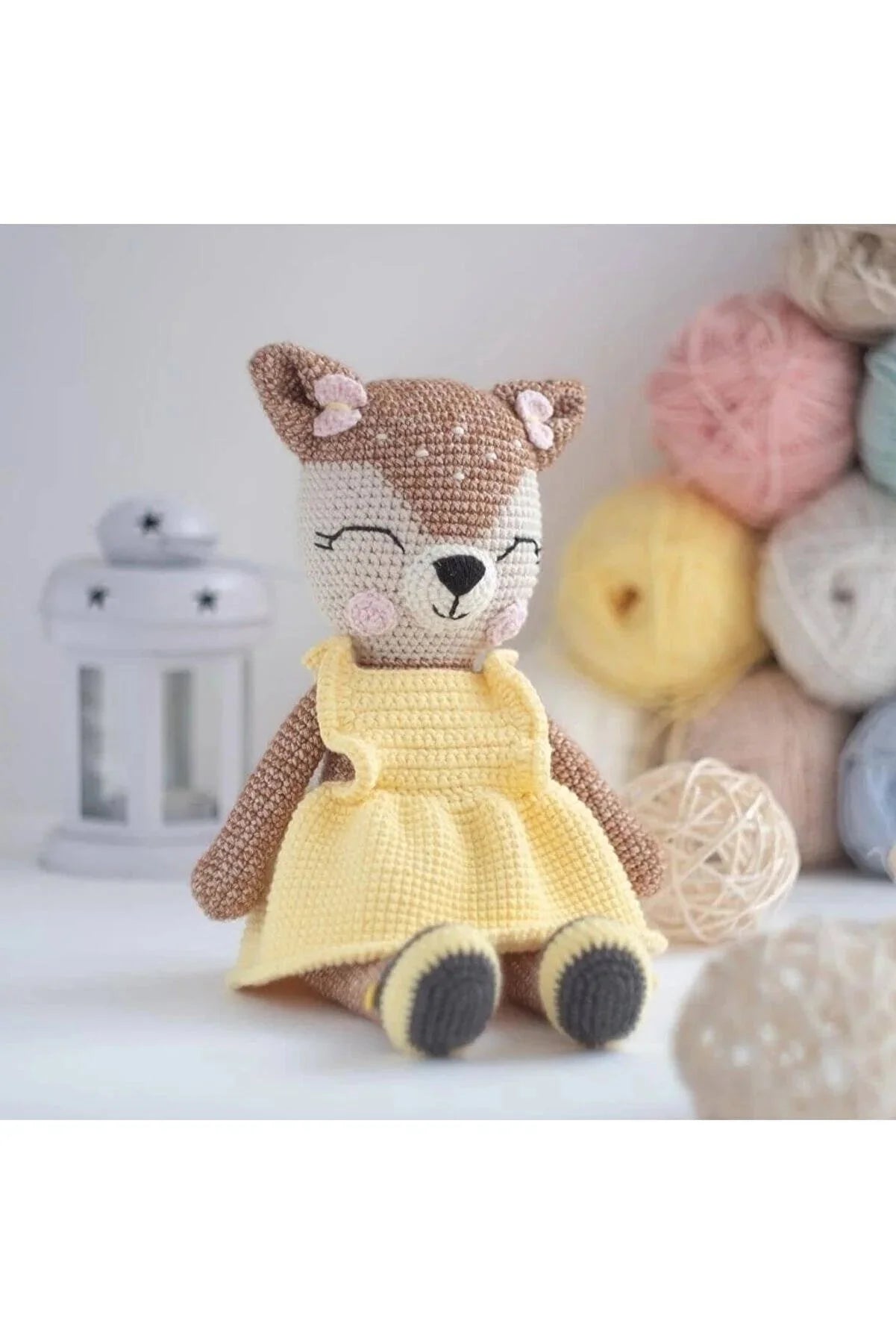 Crochet Cute Baby Gazelle Toy