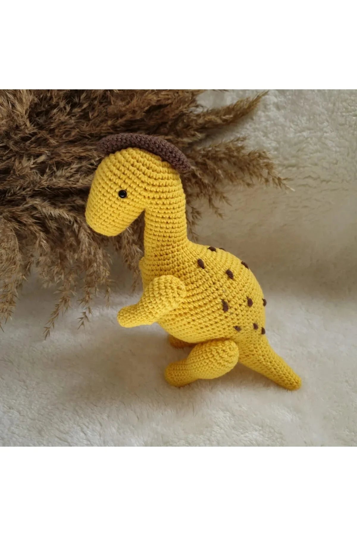 Handmade Crochet Dino Toy Set 4pc