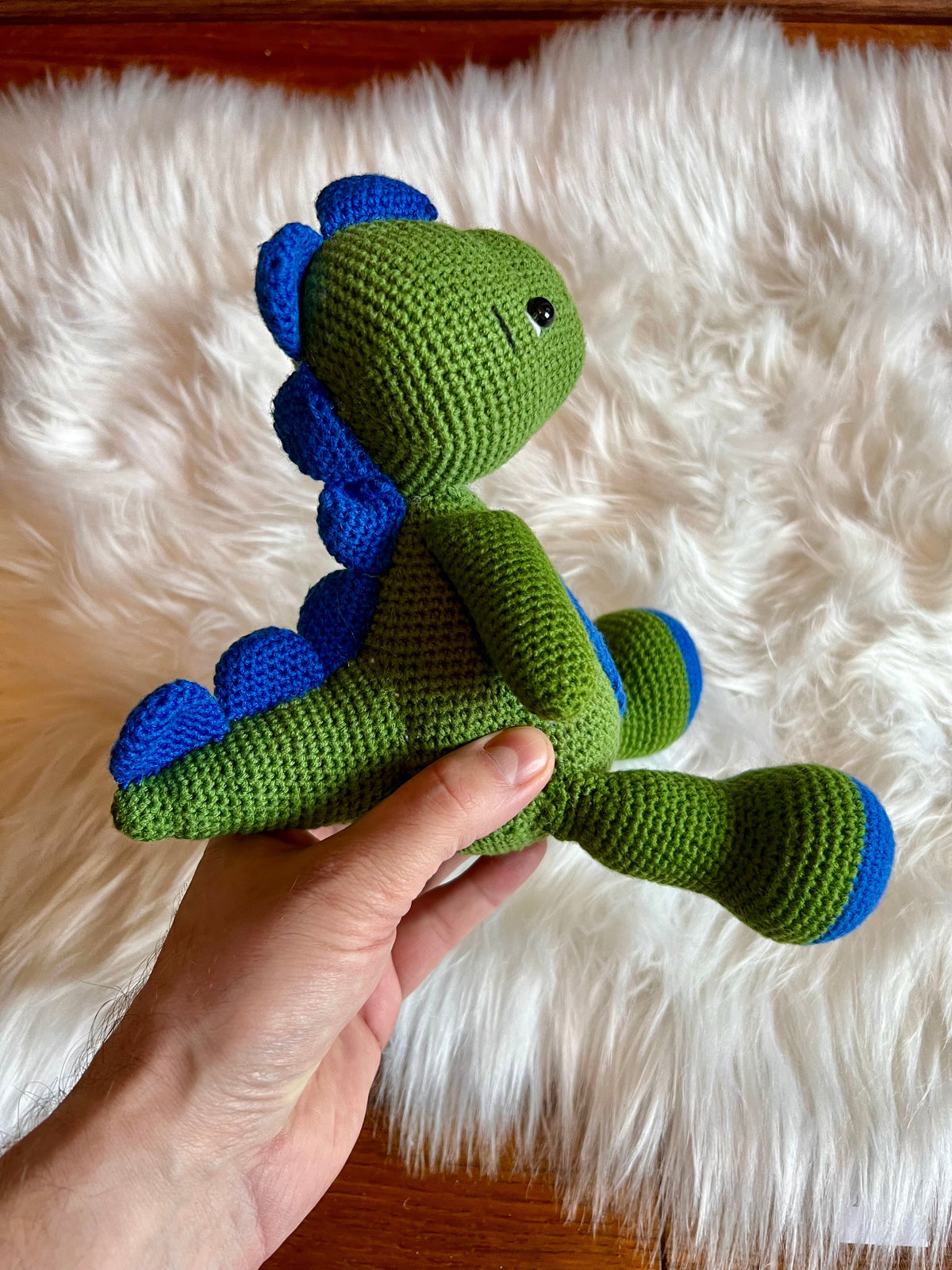 Crochet Little Dino Toy