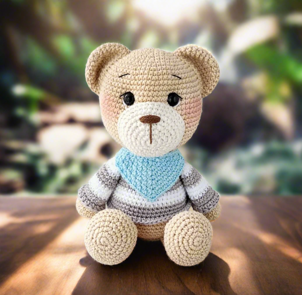 Crochet Cute Teddy Bear Toy