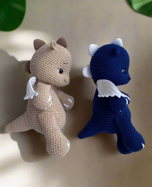 Crochet Cute Dino Toy