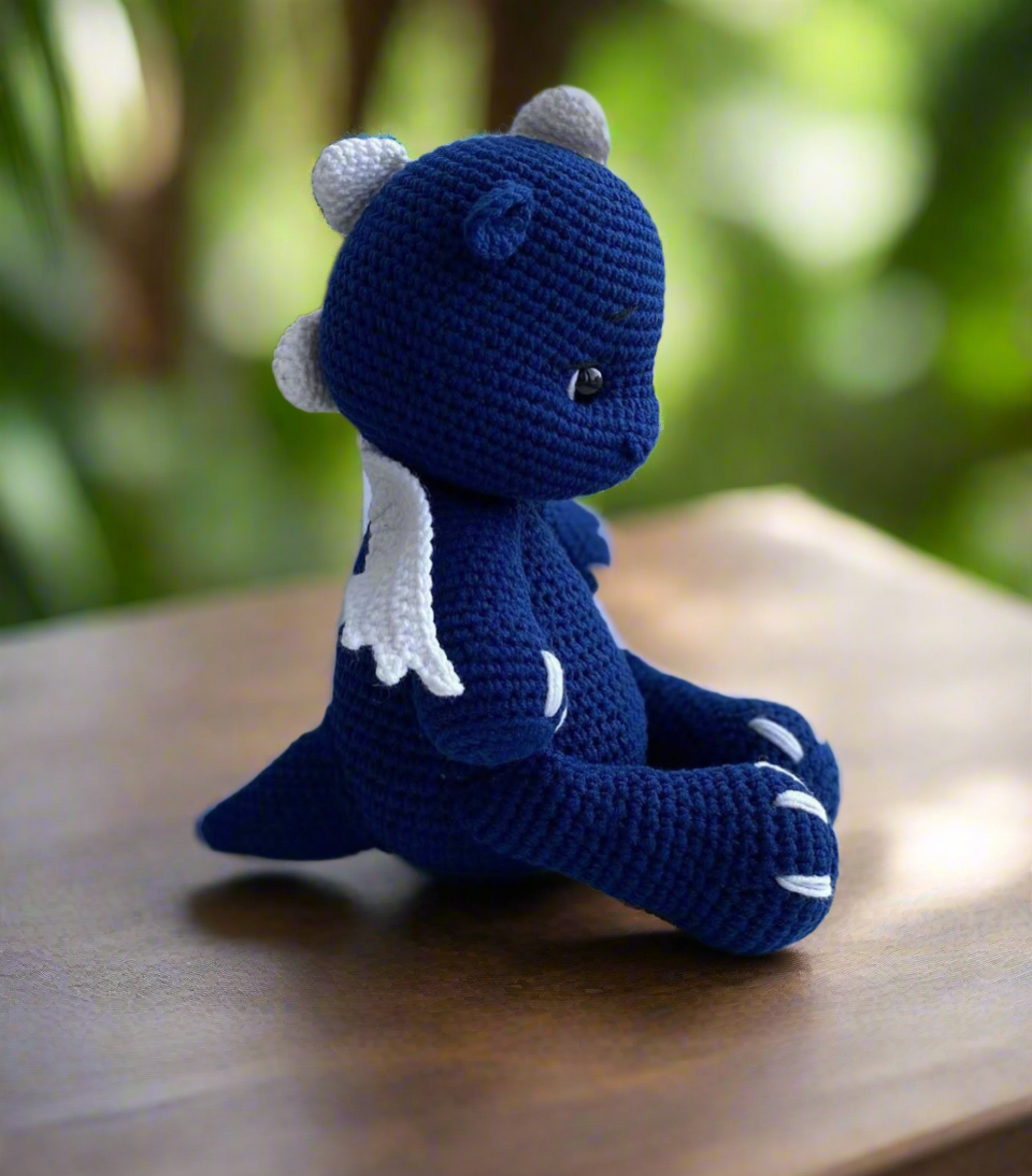 Crochet Cute Dino Toy