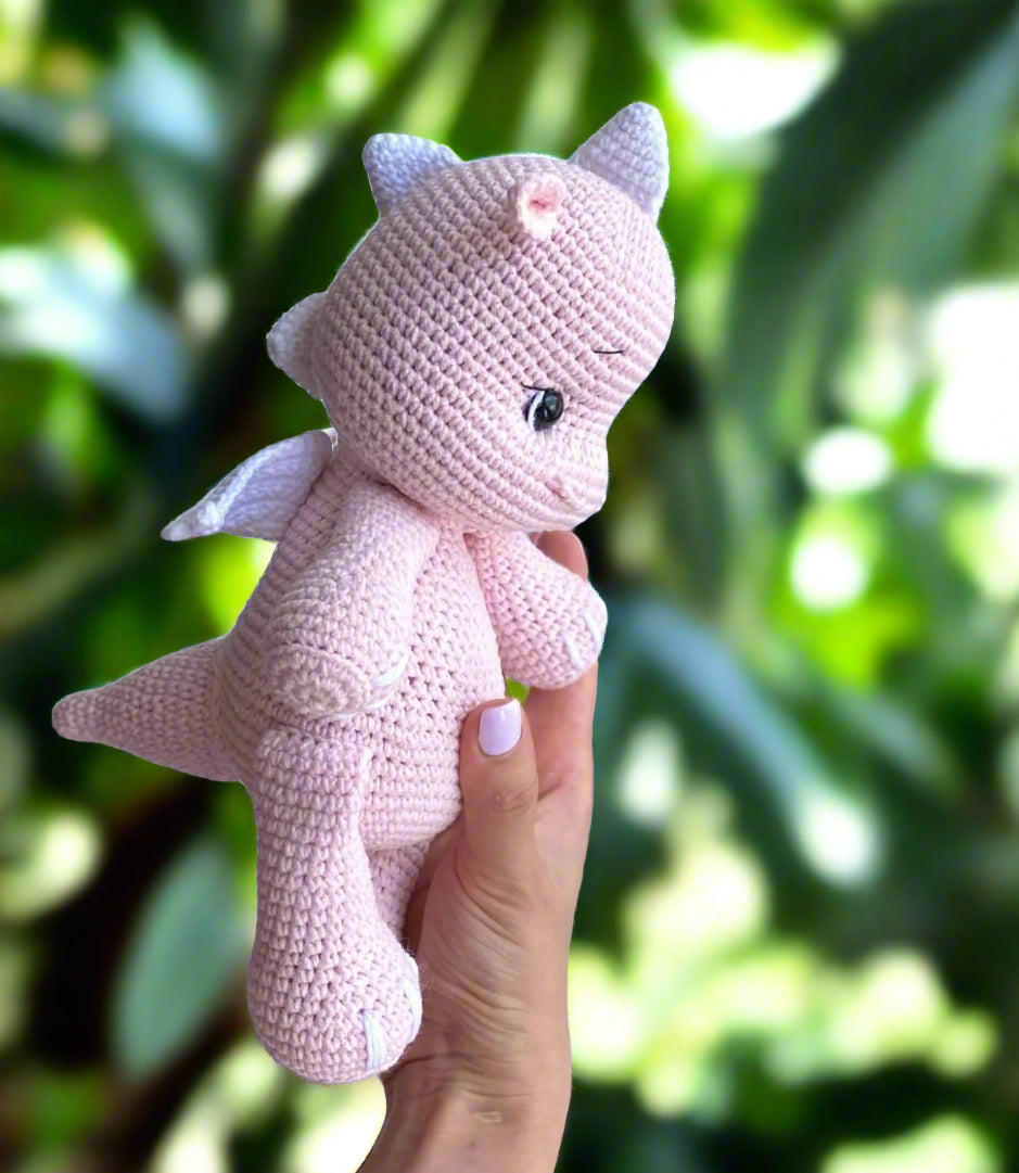 Crochet Cute Dino Toy