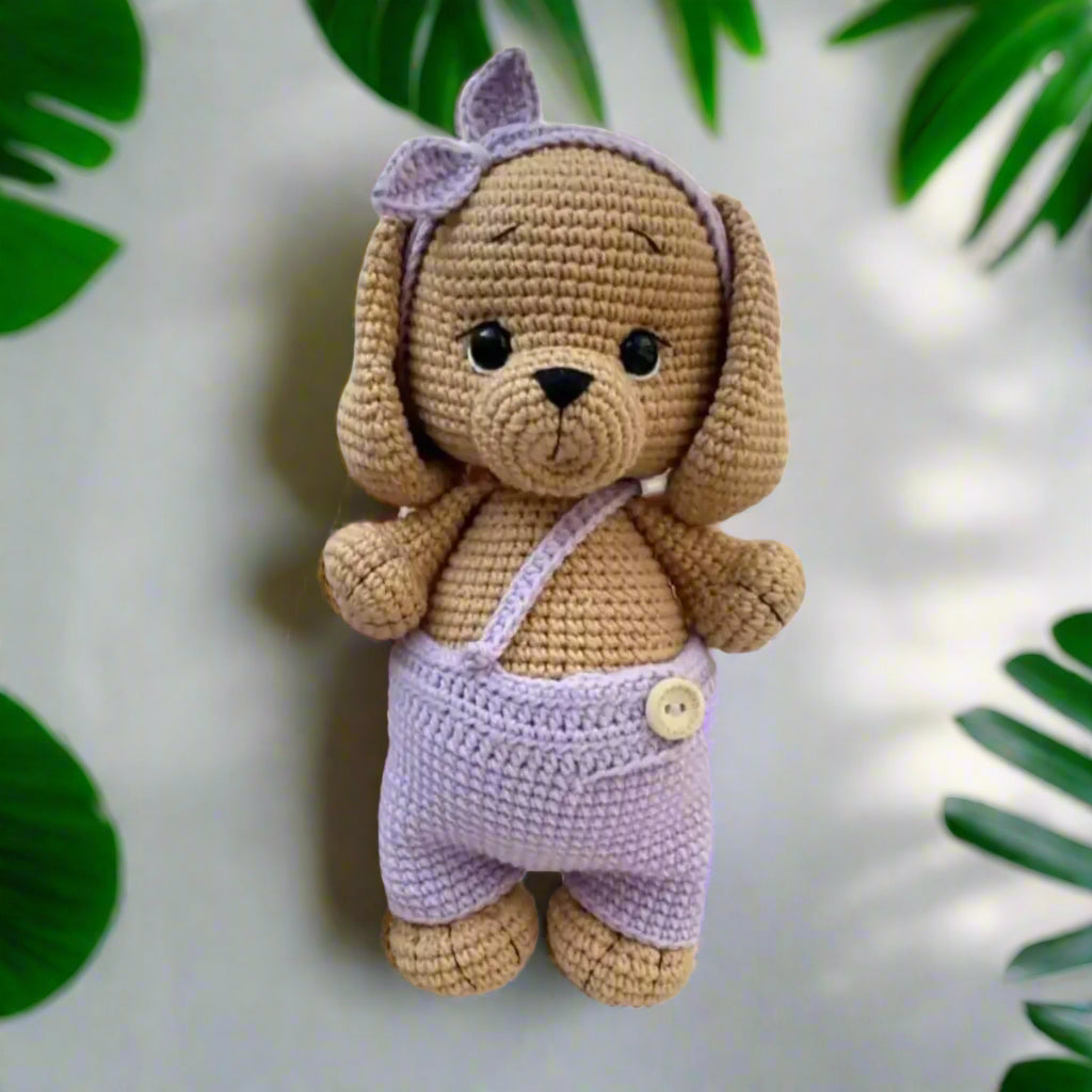 Crochet Cute Dog Toy