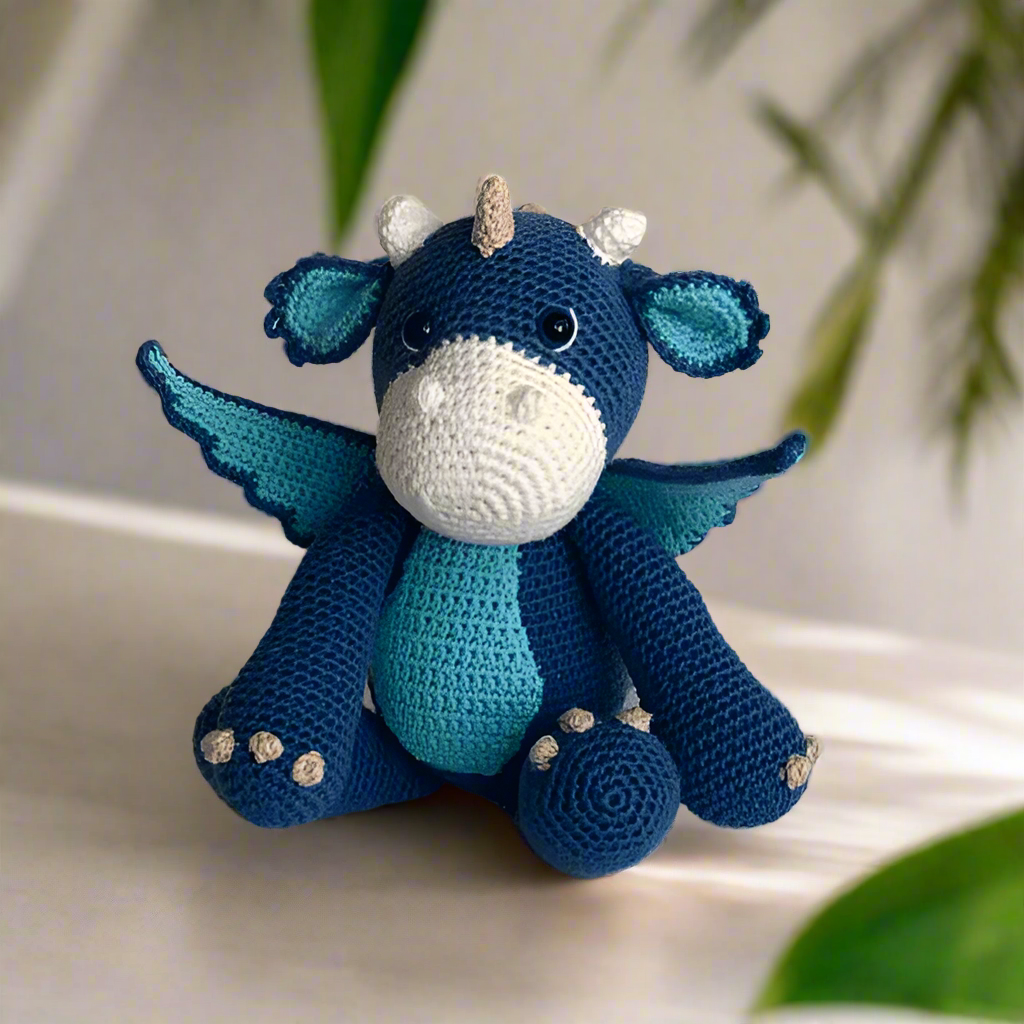 Crochet Cute Dragon Toy