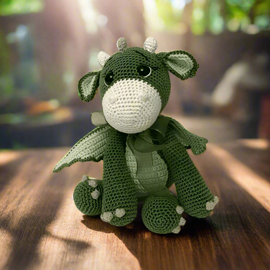 Crochet Cute Dragon Toy