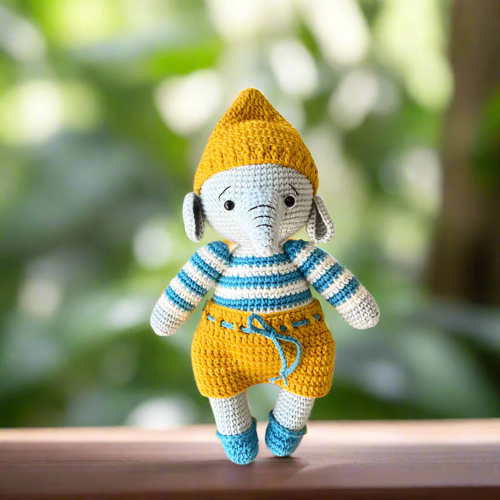Crochet Cute Elephant Toy