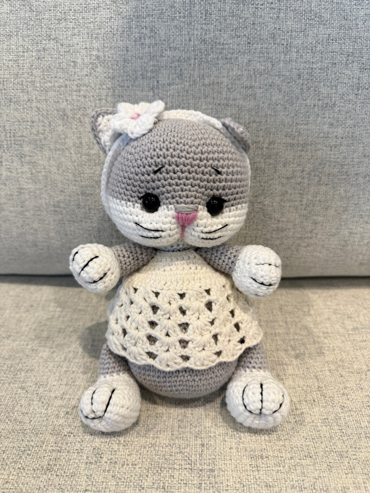 Crochet Cute Kitten Toy