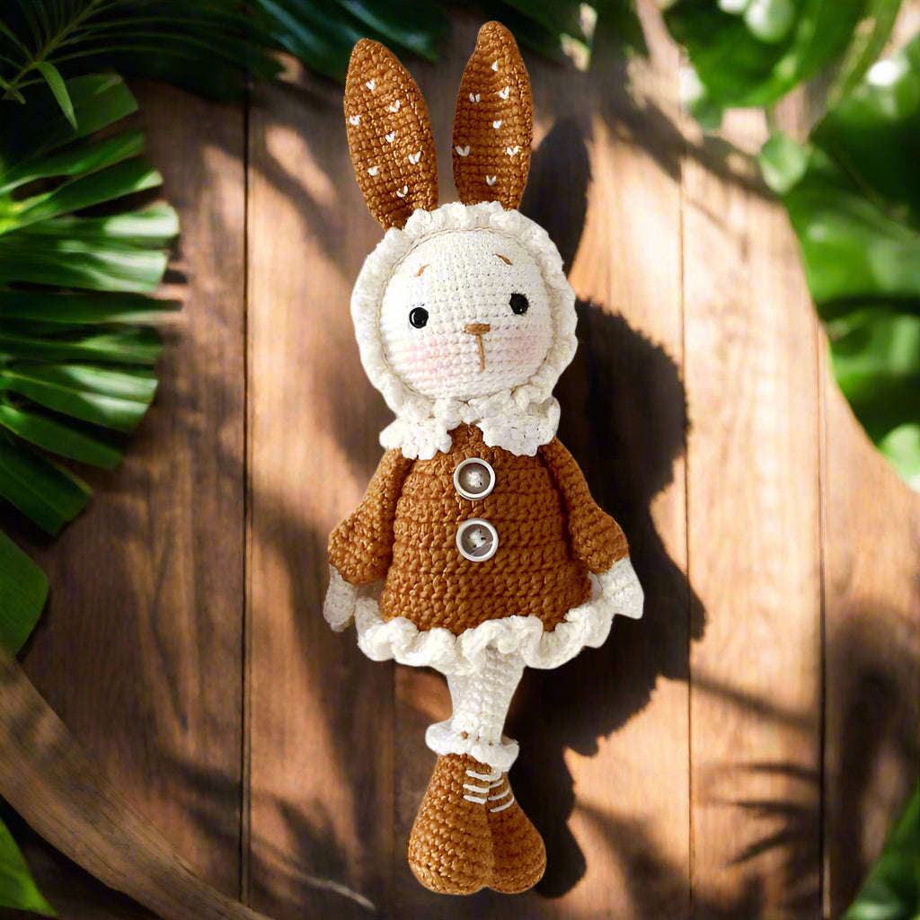 Crochet Cute Little Bunny Doll Toy