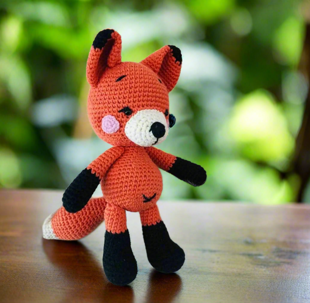 Crochet Cute Little Fox Toy