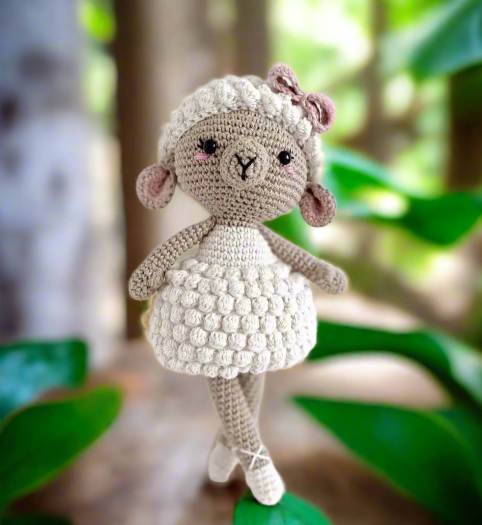 Crochet Cute Sheep Toy