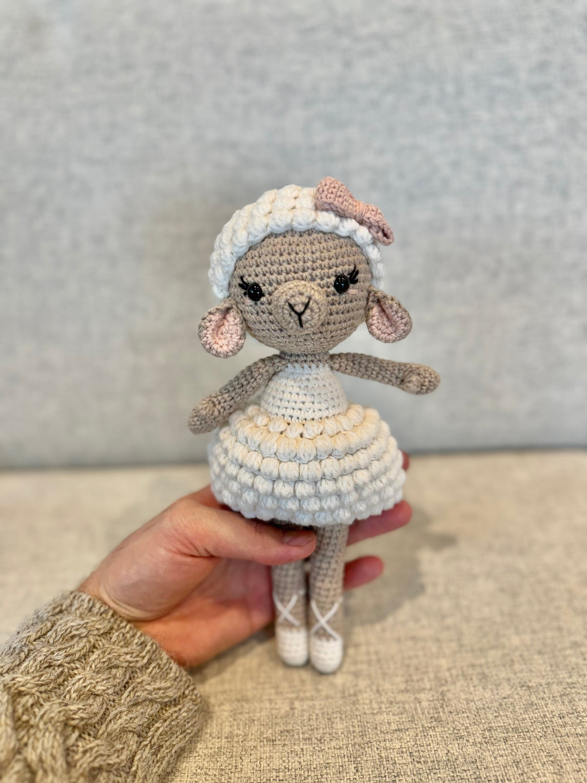 Crochet Cute Sheep Toy