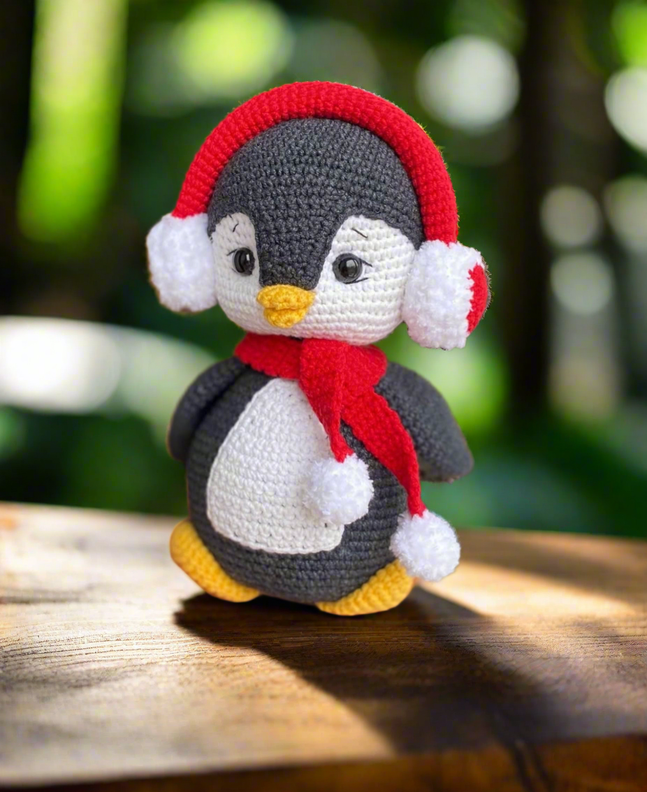 Crochet Penguin Toy