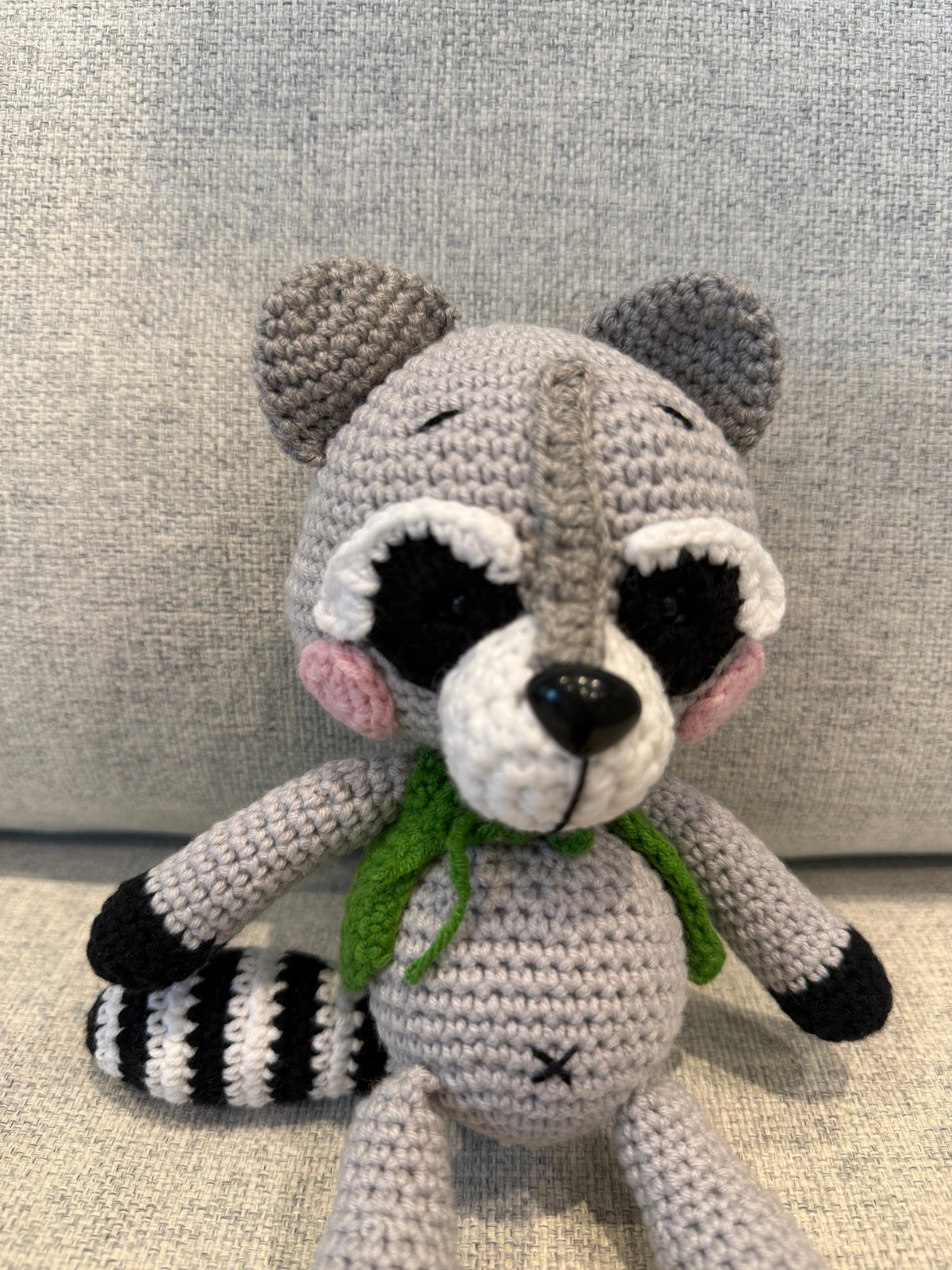 Crochet Raccoon Toy