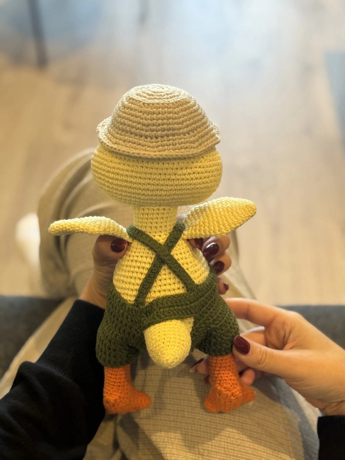 Handmade Crochet Cute Duck Toy