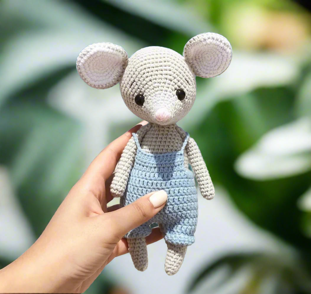 Handmade Crochet Cute Mouse