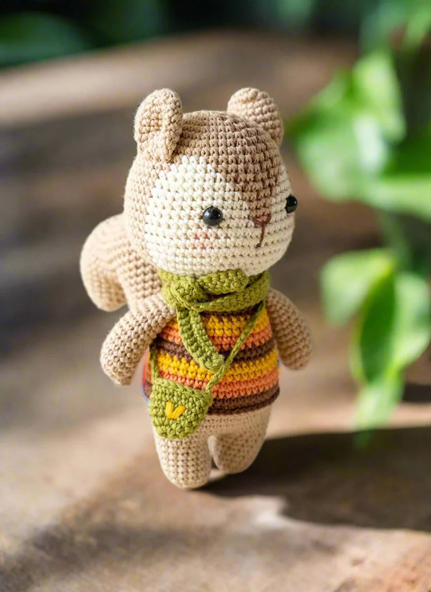 Handmade Crochet Cute Squirrel