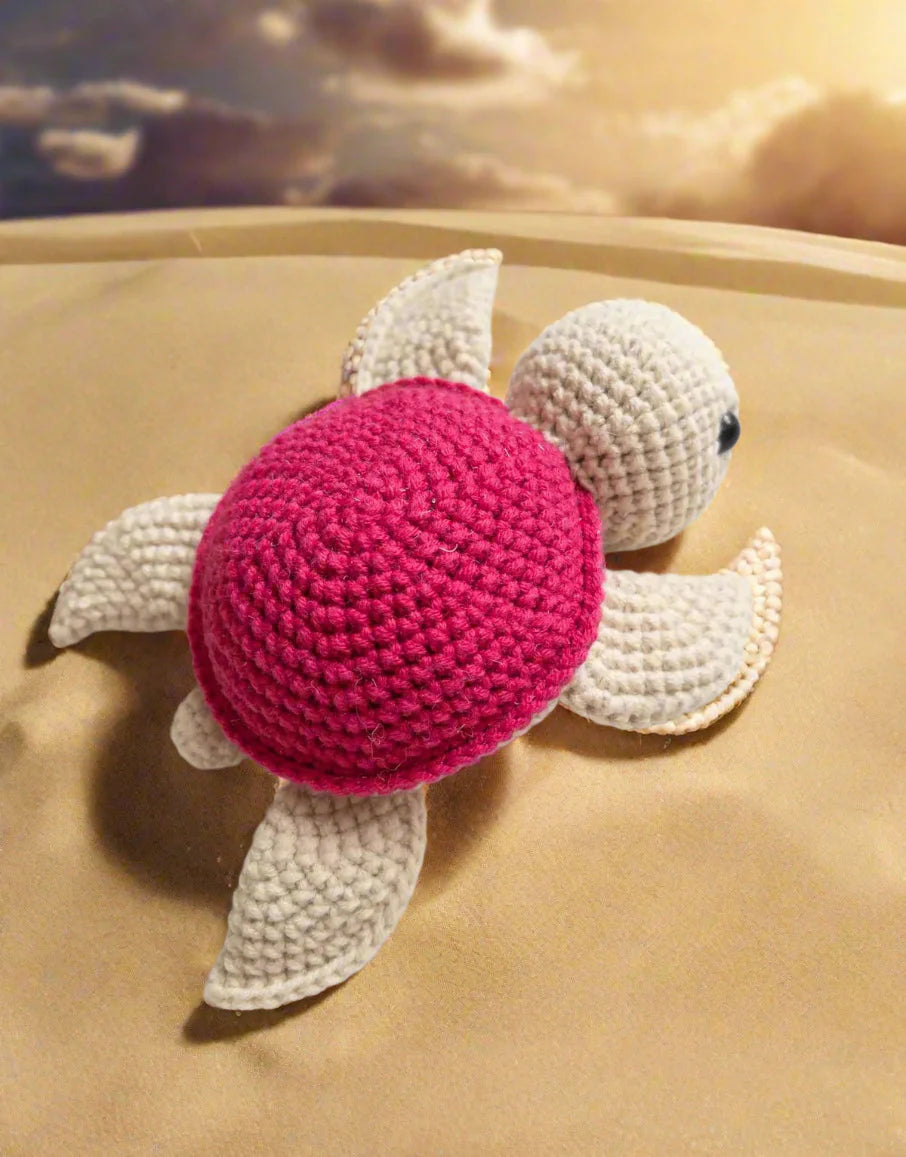 Handmade Crochet Cute Turtle