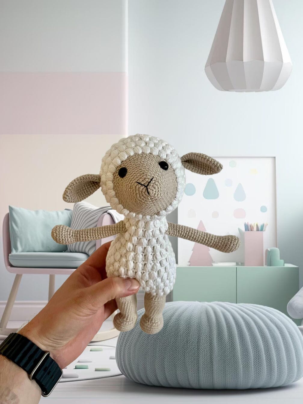 Crochet Little Cute Sheep Toy