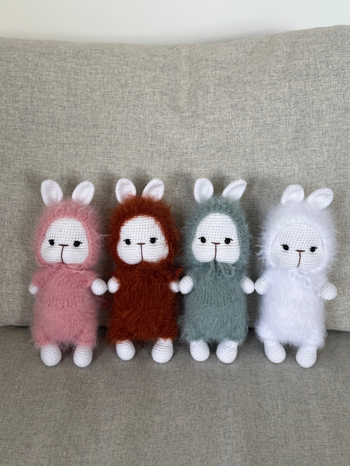 Joy Bunny - Adorable Handmade Crochet Bunny - Perfect Gift for All Ages