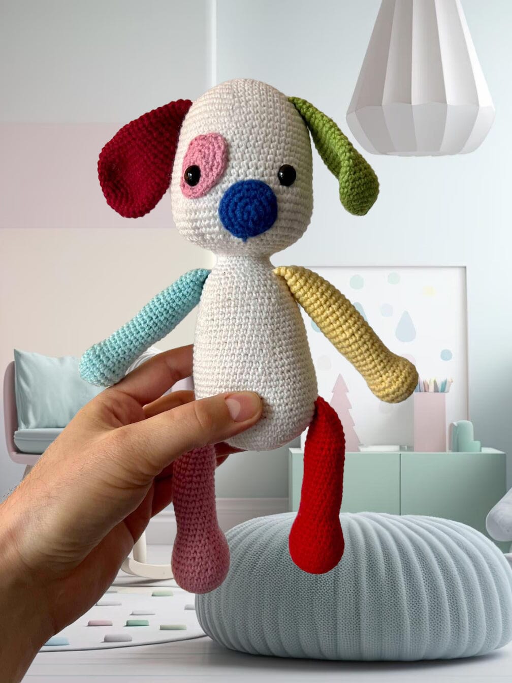 Crochet Little Cute Dog Toy