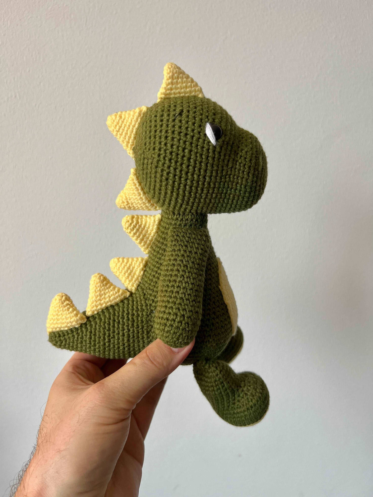 Crochet Little Dino Toy