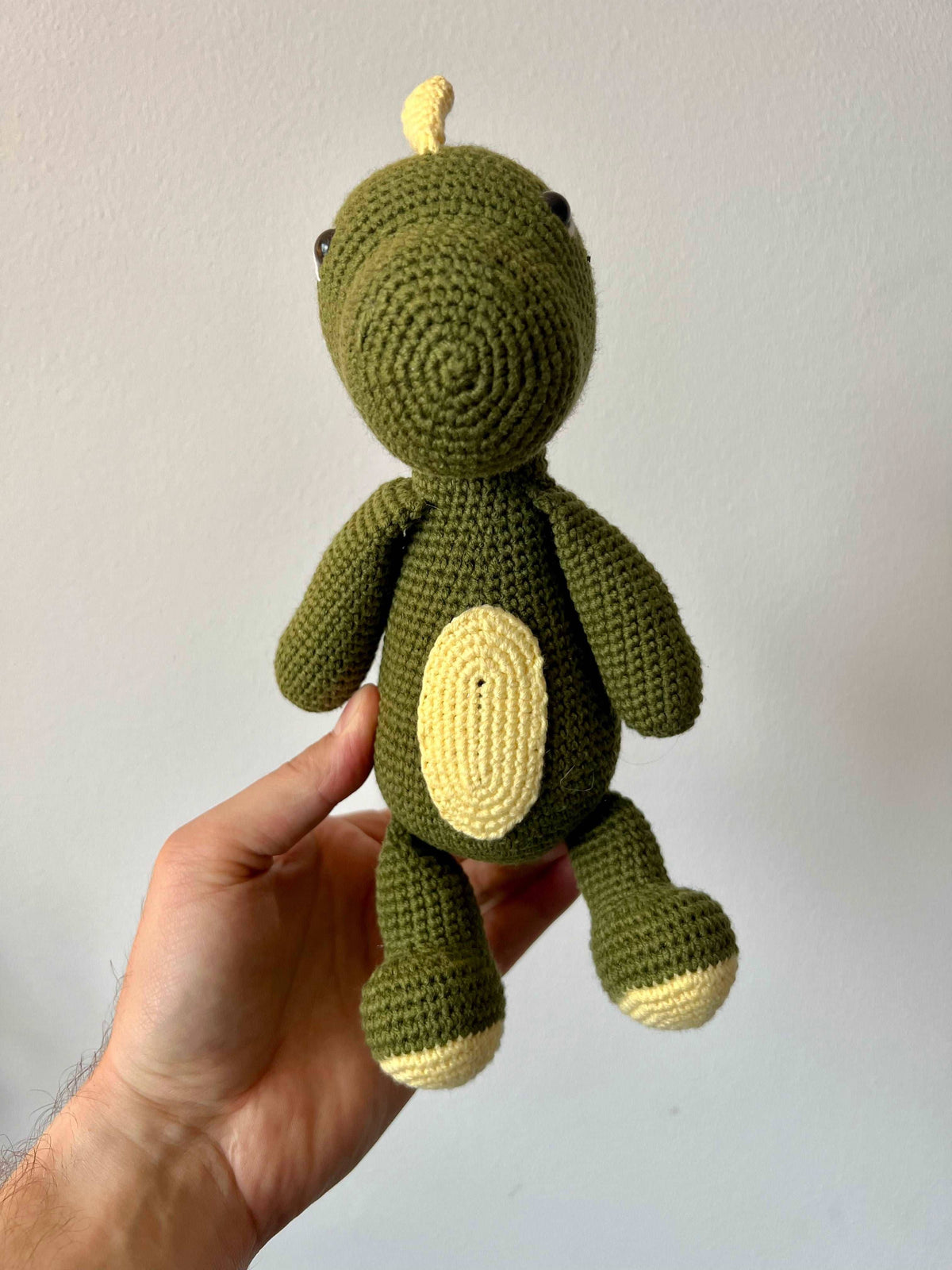 Crochet Little Dino Toy