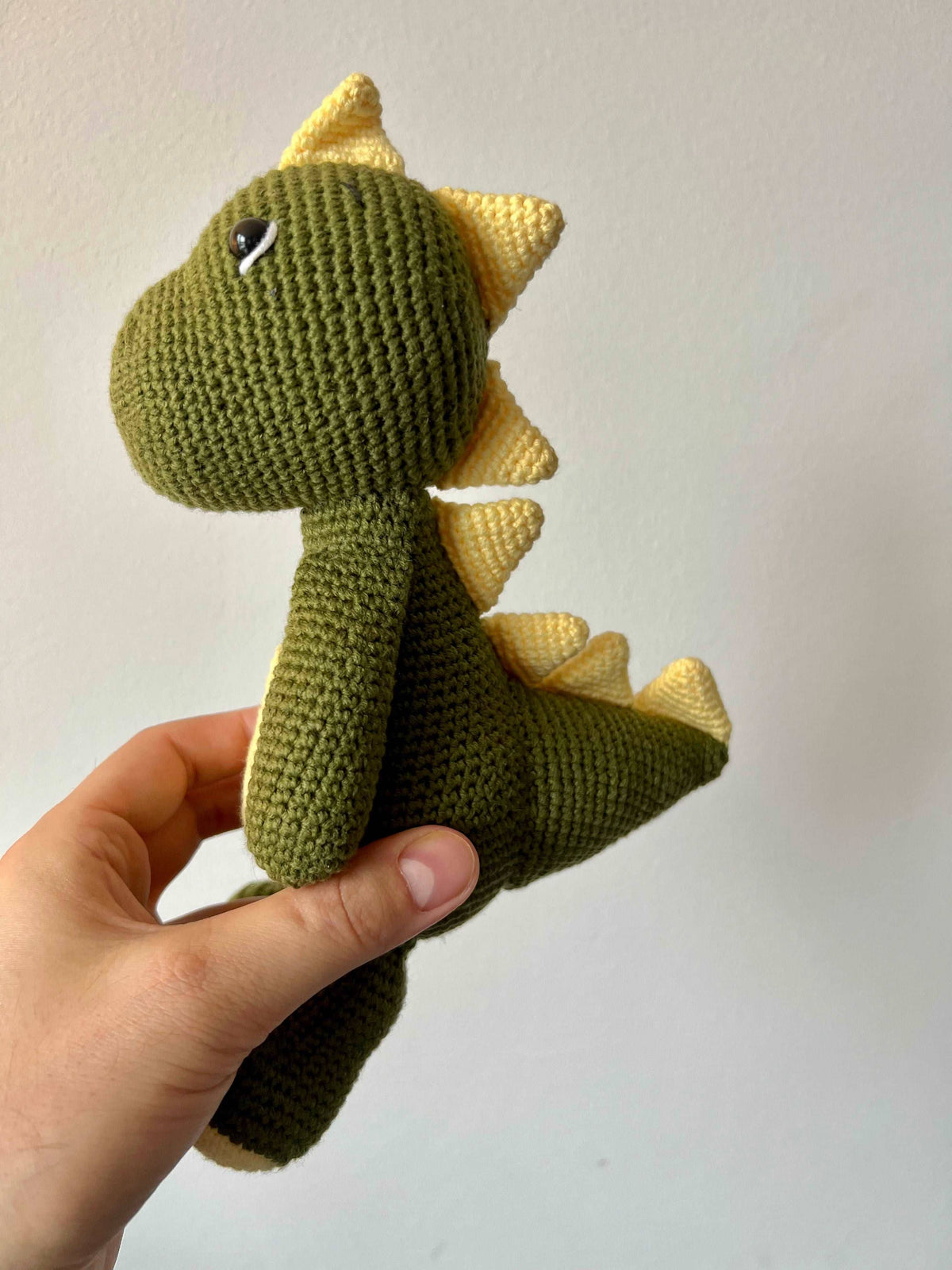 Crochet Little Dino Toy