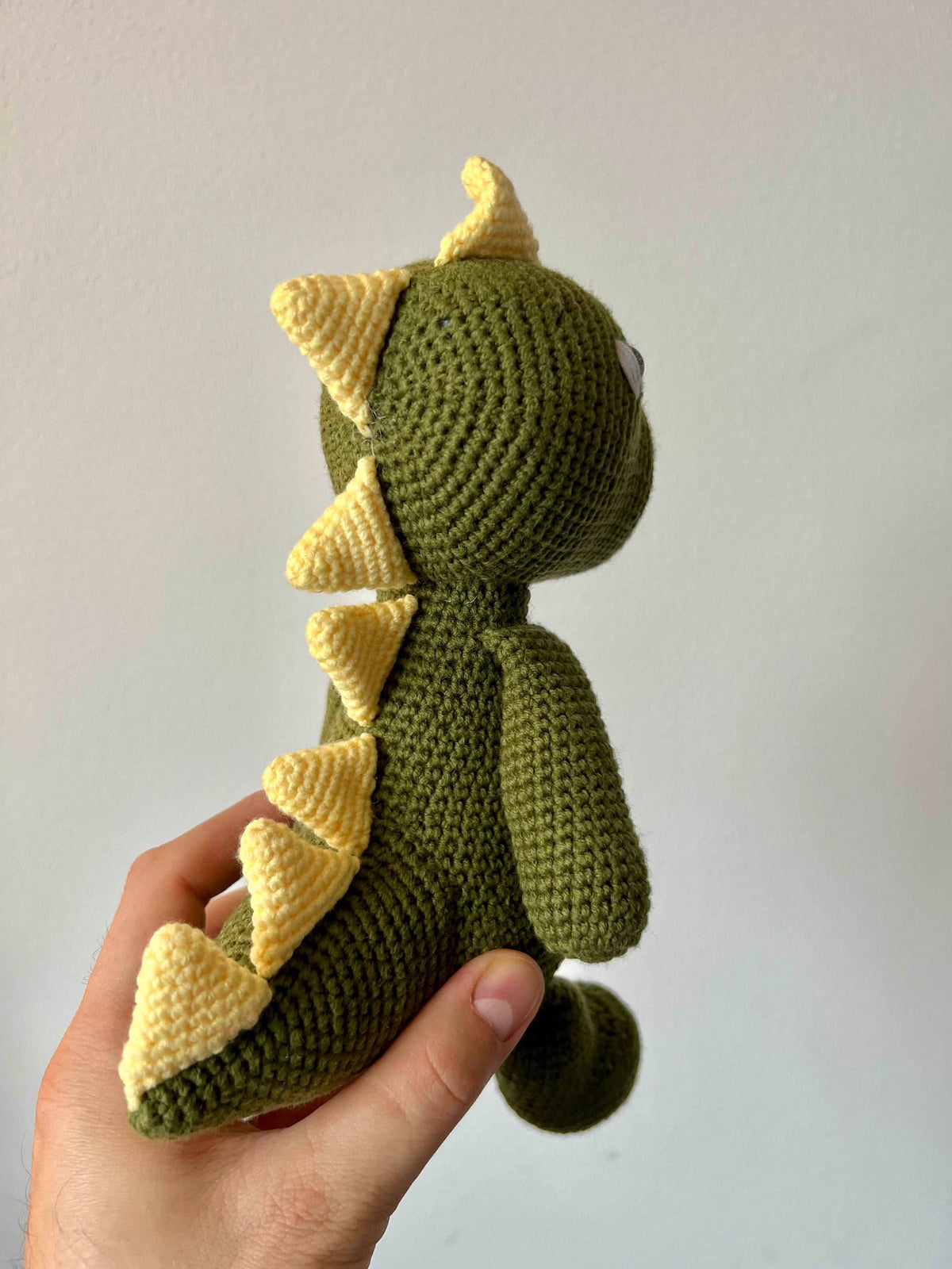 Crochet Little Dino Toy