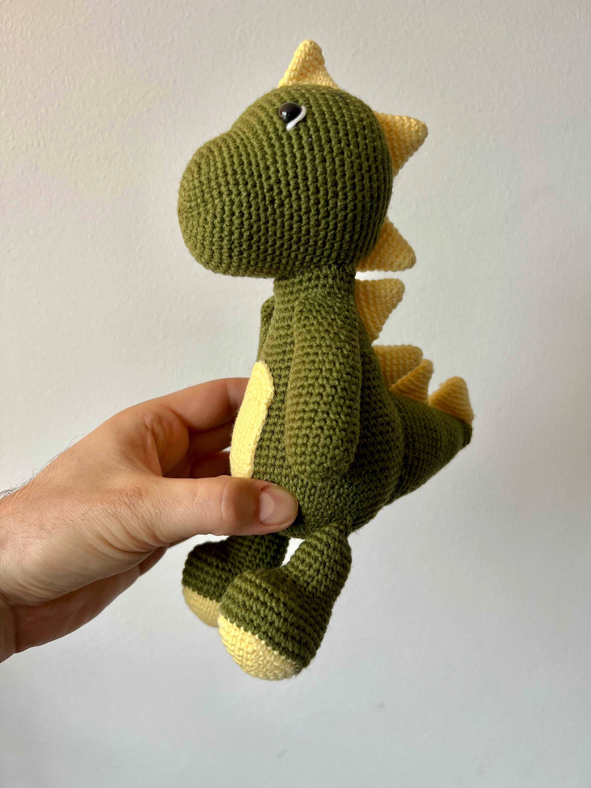 Crochet Little Dino Toy