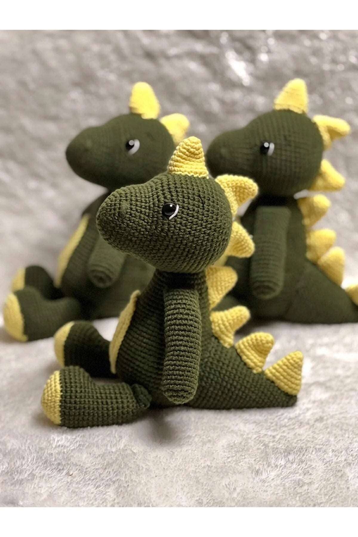 Crochet Little Dino Toy