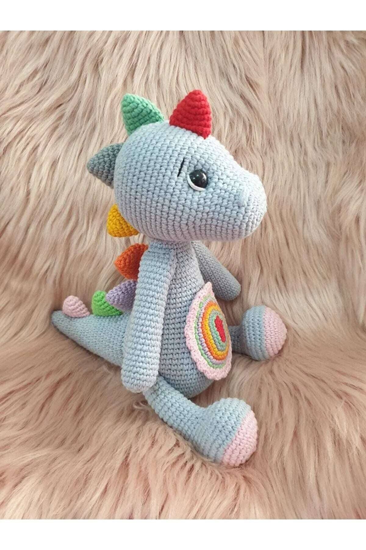 Crochet Little Dino Toy