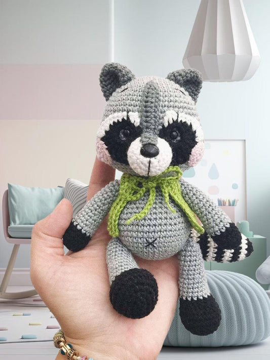 Crochet Raccoon Toy