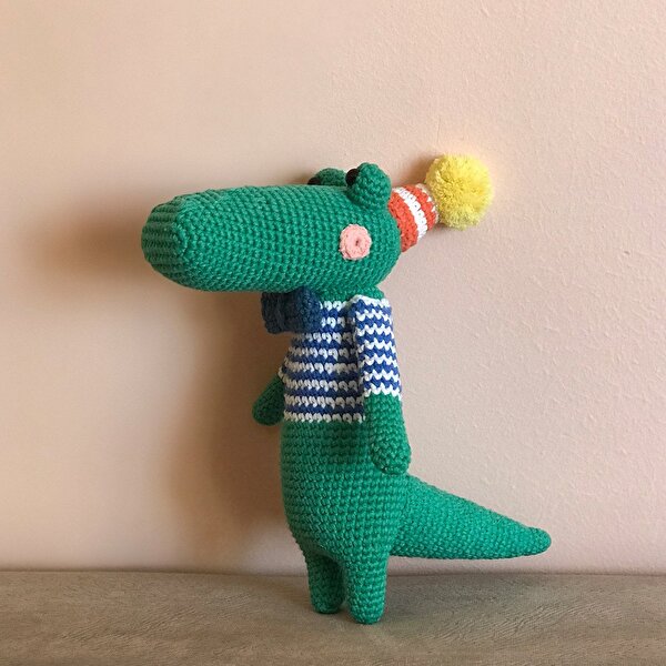 Crochet Cute Crocodile Toy