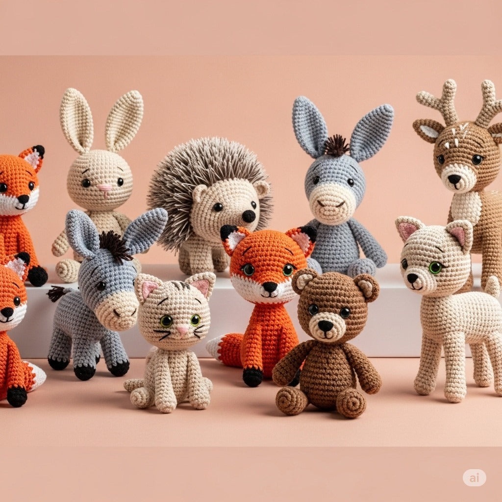 Handmade Crochet Animals – Soft Stitches, Adorable Details